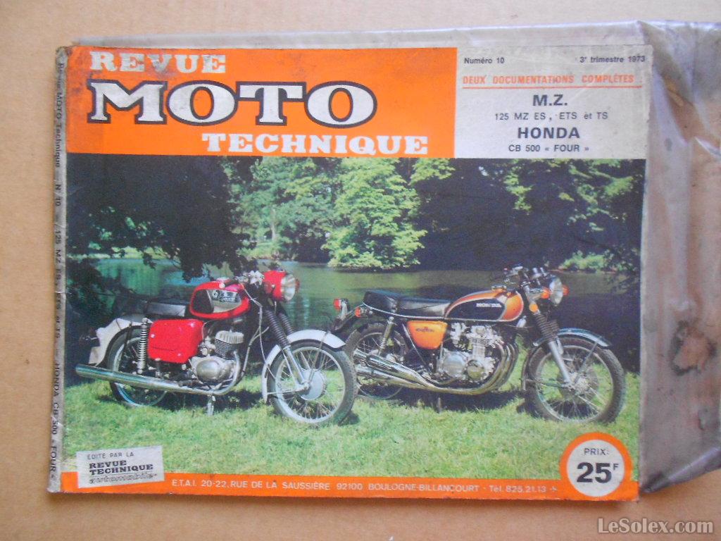 revue moto technique MZ honda