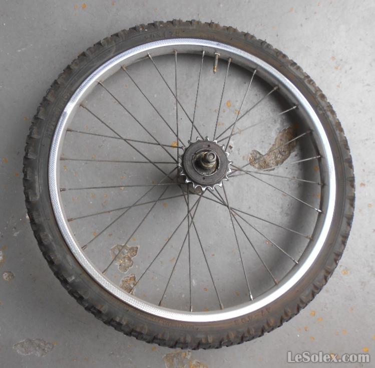 Roue arrière vélo 20x1.75 occasion