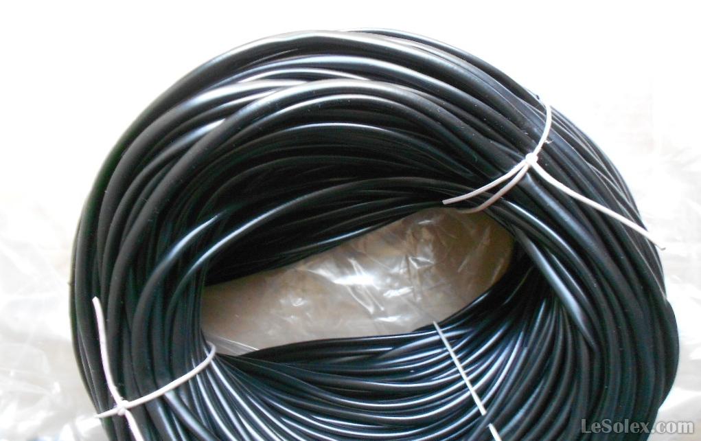 Gaine 11 mm souplisseau noir