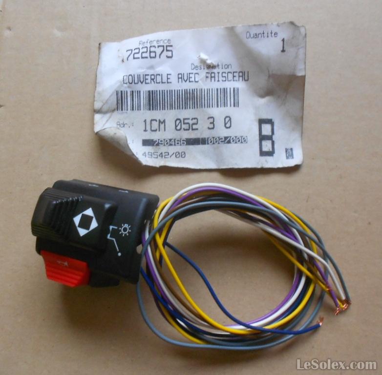 couvercle de poign&eacute;e CLB gauche