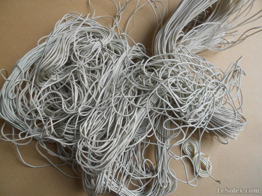 fil electrique souple blanc 7/10