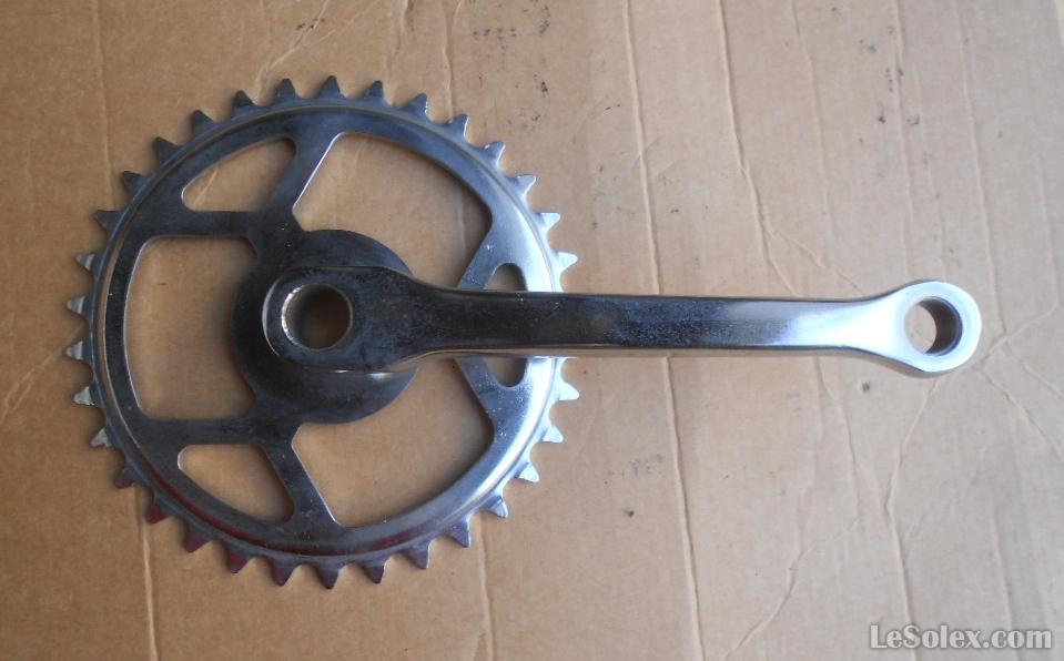 pédalier solex 3800 filetage en 9/16