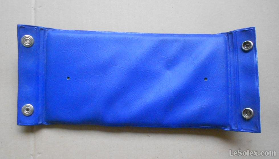 Mousse guidon BMX bleu velo ancien