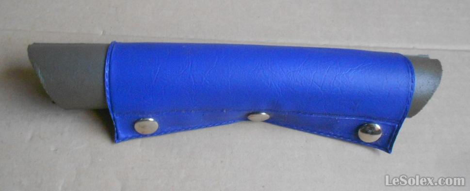 Mousse guidon BMX bleu velo ancien