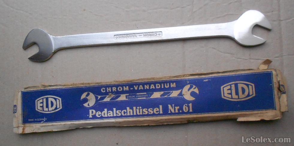 Cle à pedale eldi