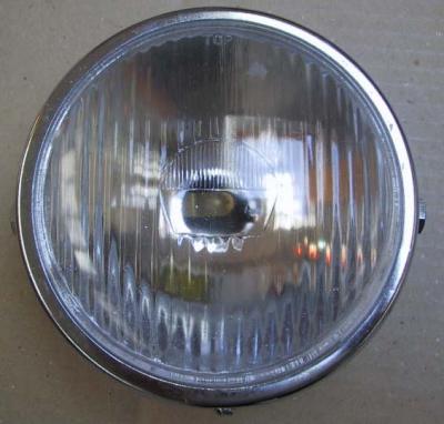 phare rond chrome deepak