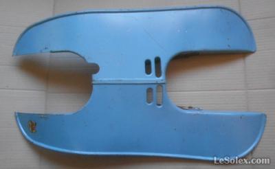 Tablier pare jambe bleu