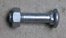 vis de couronne M5 &agrave; meplat