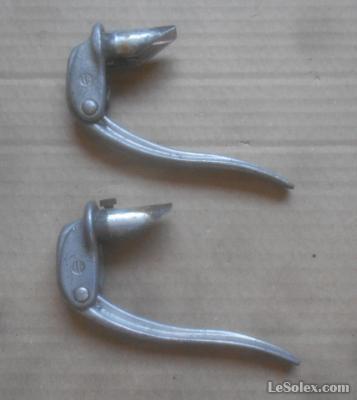 Paire De Poignées De Frein CLB En Aluminium - Pour Vélo Ancien / Vintage - Occasion