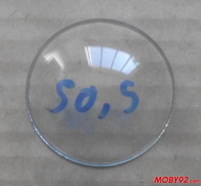 Vitre en verre 50.5 mm