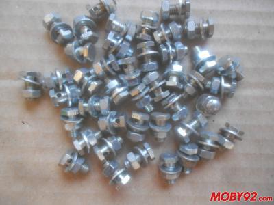 Vis serre cable M6 tete 6 pans