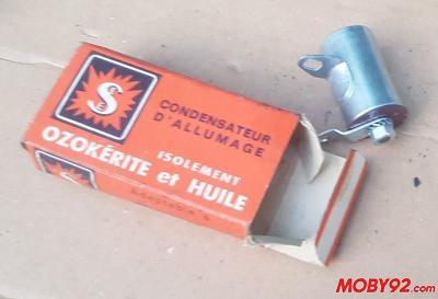 Condensateur adaptable pour solex