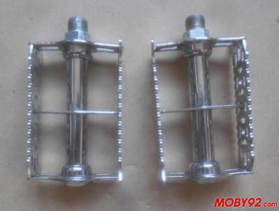 Pedales velo Weco chromé