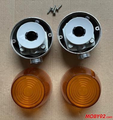 Clignotant novi chrom&eacute; complet