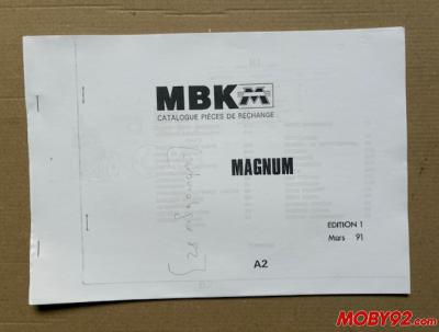 catalogue des pieces motobecane 51 MBK magnum