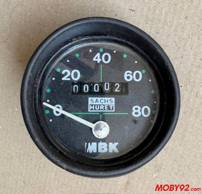 Compteur huret rond motobecane 60 mm occasion