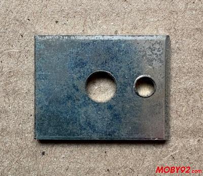 plaquette de logo reservoir motobecane