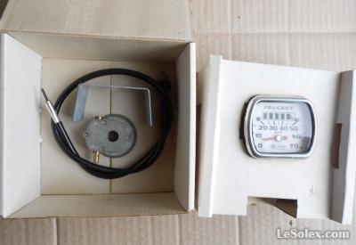 Mobylette Vespa Piaggio Peugeot Motobecane Compteur Veglia Borletti 80 Km/h