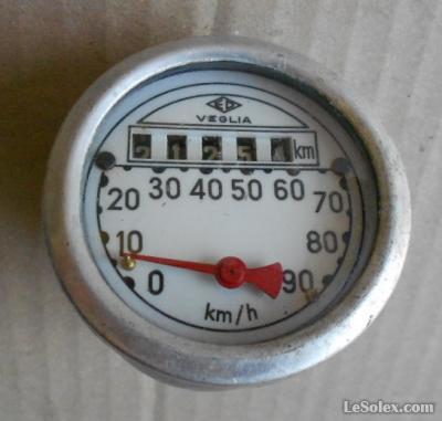 N.O.S COMPTEUR DE velo VEGLIA randonneur vintage BICI GITANE PEUGEOT MOTOBECANE EUR 59,99 - FR