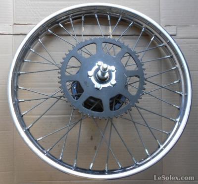 Roue arriere mobylette motobecane 50eW