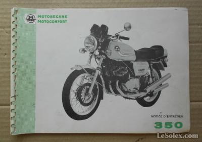 Catalogue pieces d&eacute;tach&eacute;es motobecane 350
