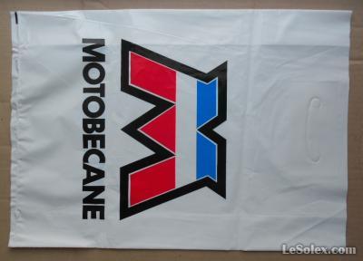 Publicit&eacute; motobecane sac plastique  neuf