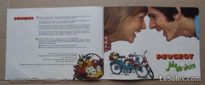 Pub peugeot gamme fin des ann&eacute;es 60