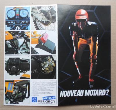 Pub peugeot TXE 80cc moto