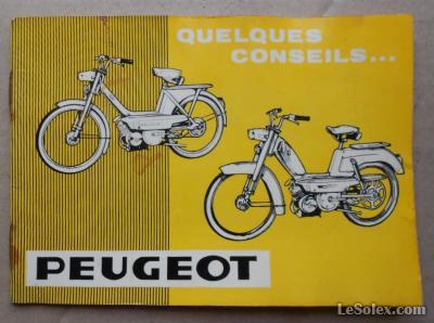 Livret d'entretien peugeot BB