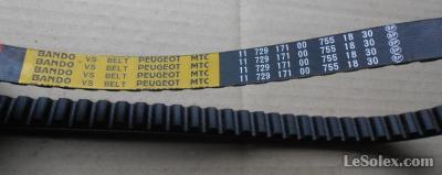 Courroie bando peugeot 11 729 171