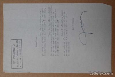 lettre velomoto dijon