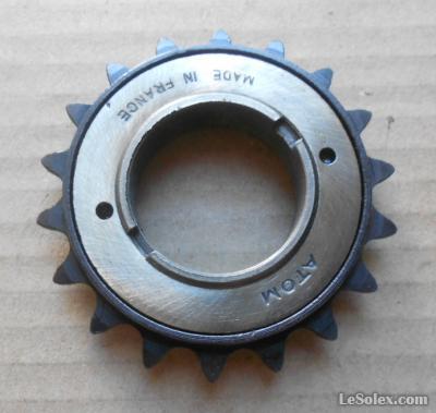 Roue libre 18 dents 36 mm