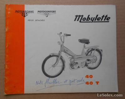 Catalogue MOTOBECANE 40