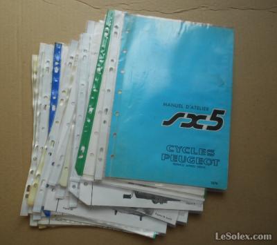 Manuel atelier peugeot SX5 1976