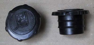 bouchon de reservoir 40 mm Peugeot Motob&eacute;cane gris