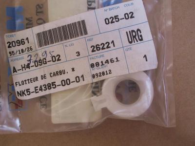 flotteur de carburateur dellorto