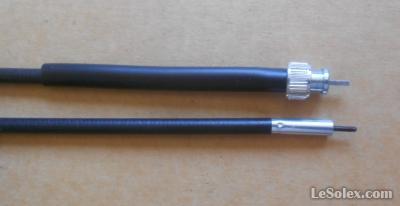 Câble De Compteur Original Veglia 563 Mm - Pour Cyclomoteur Vespa, Mobylette - NOS (Neuf Old Stock)