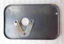 plaque tole  carburateur gurtner ancien modele